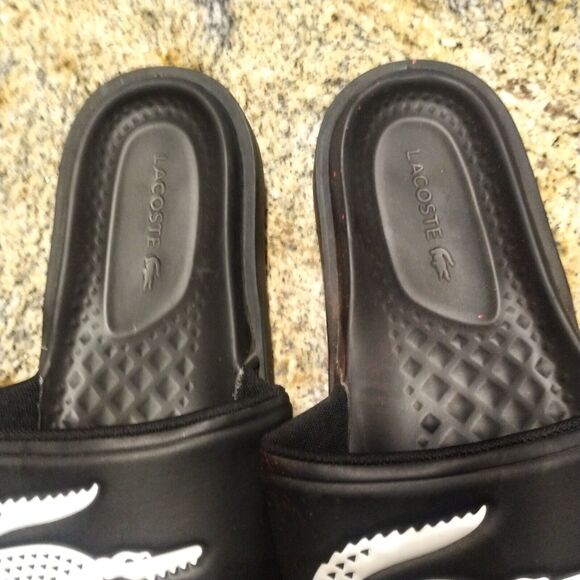 Lacoste Croco Dualiste 0922 Slide Open Toe Strap Sandals 7-43CMA0020312 Men’s 13 - Picture 11 of 12